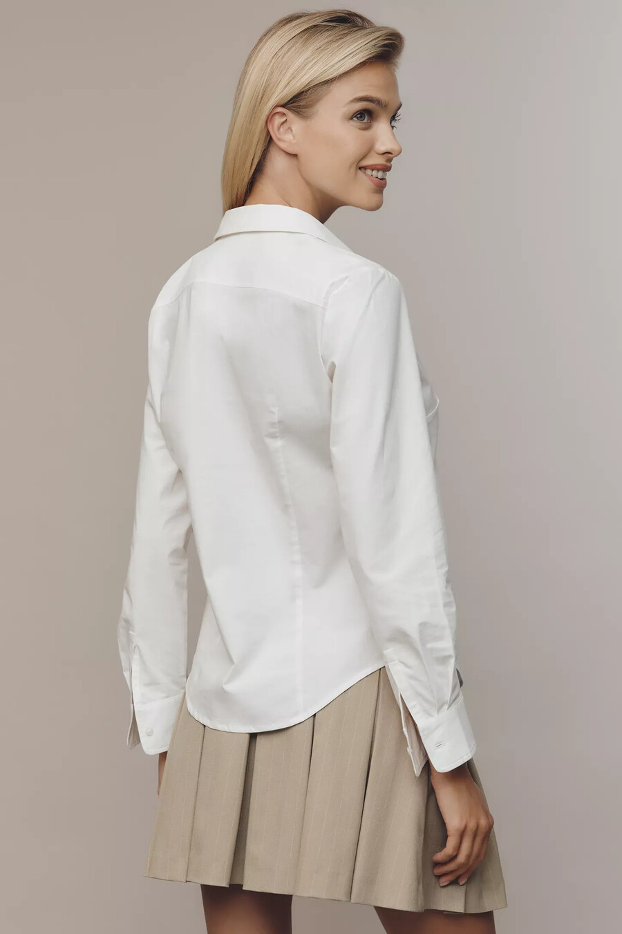 gracelyn slim buttondown-skjortan från maeve