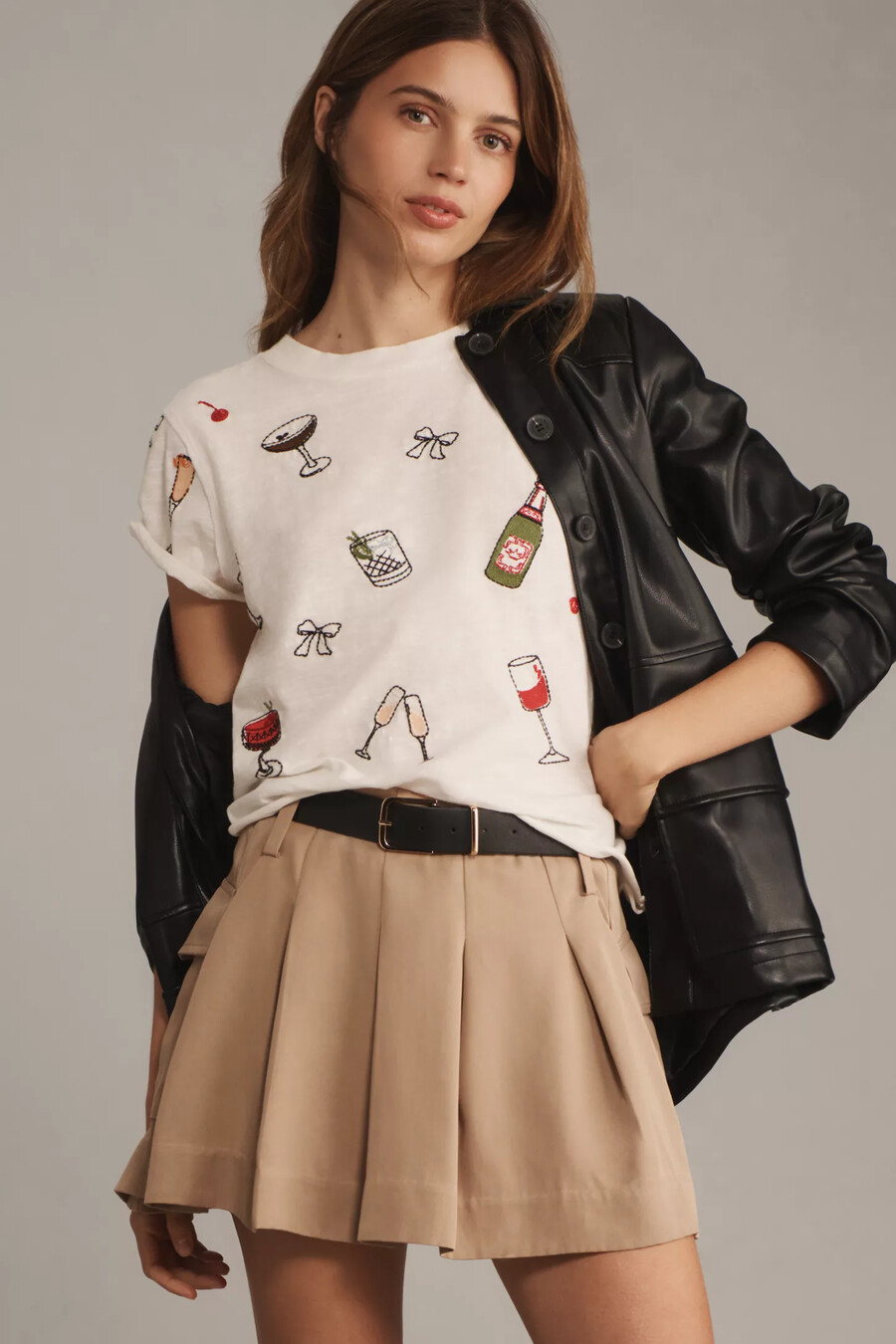 caitlin boxy t-shirt från maeve broderiutgåva