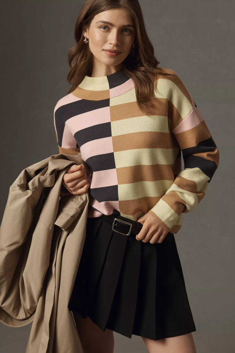 maeve carys tröja med hög halsringning pullover