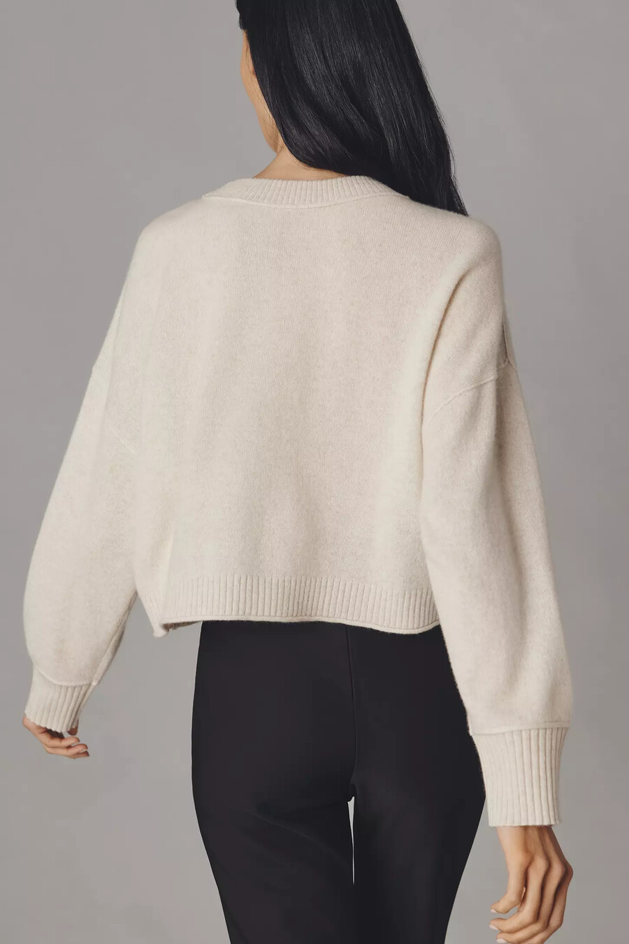 goldie cashmere långärmad rundringad tröja