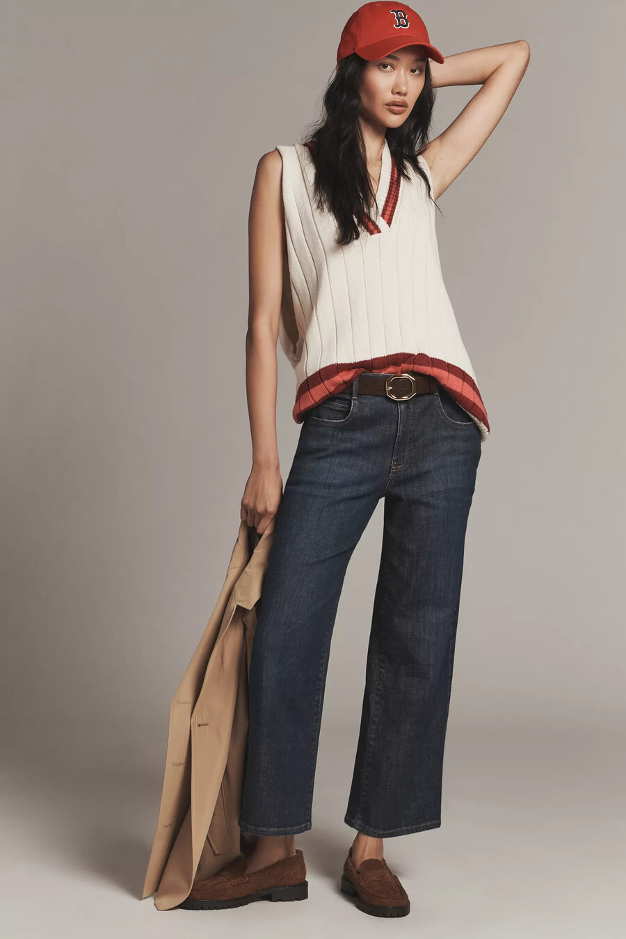 edie-jeans med mellanhög midja och raka ben från pilcro