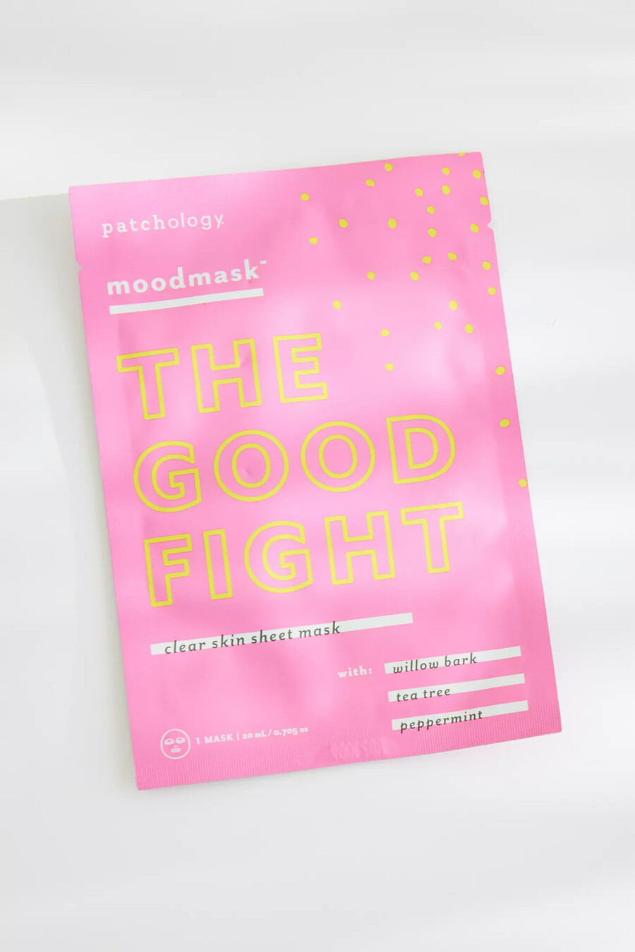 patchology moodmask the good fight sheet mask