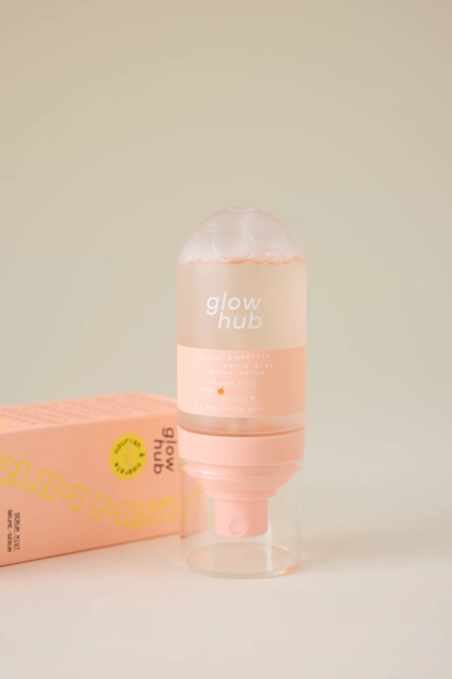 glow hub nourish hydrate serum mist