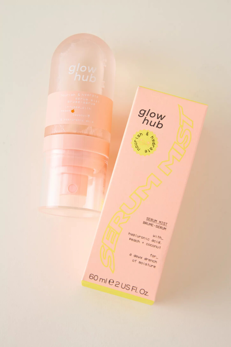 glow hub nourish hydrate serum mist