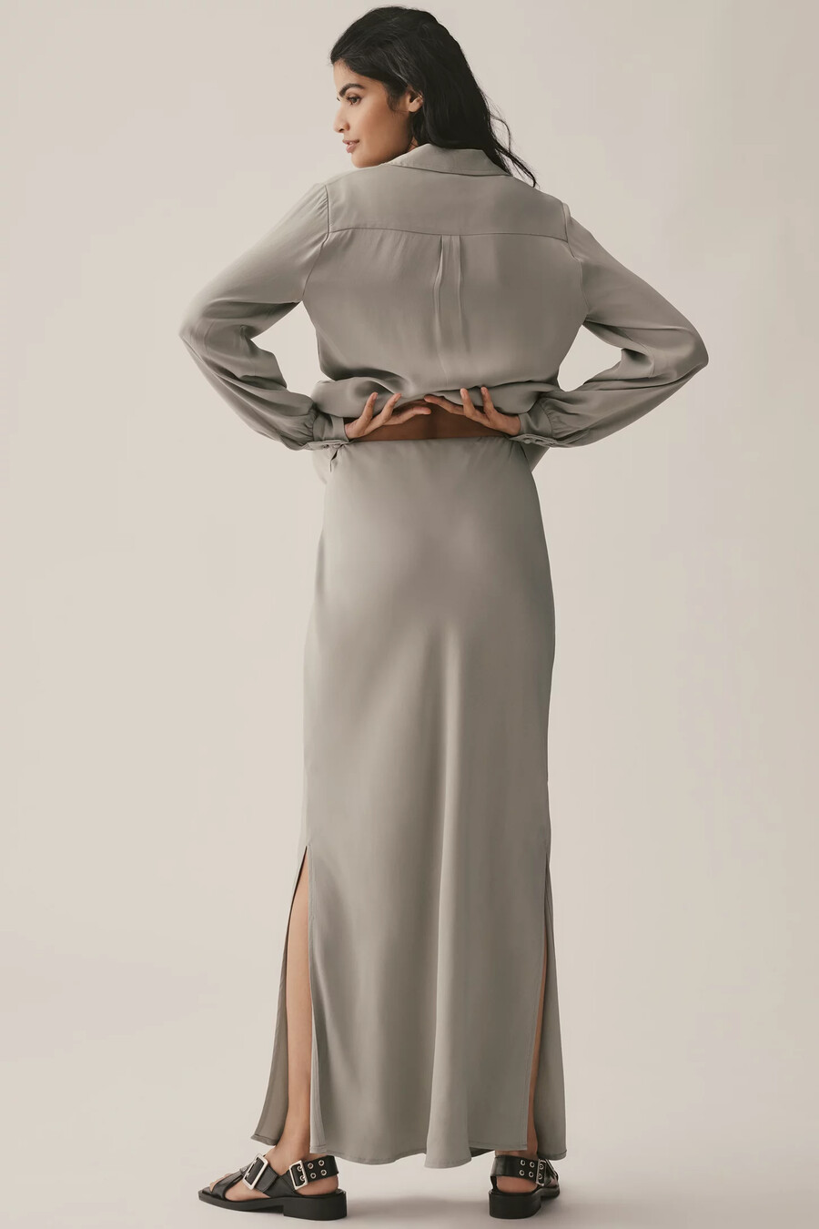 tilda maxi slip-kjolen sidoslitsutgåva