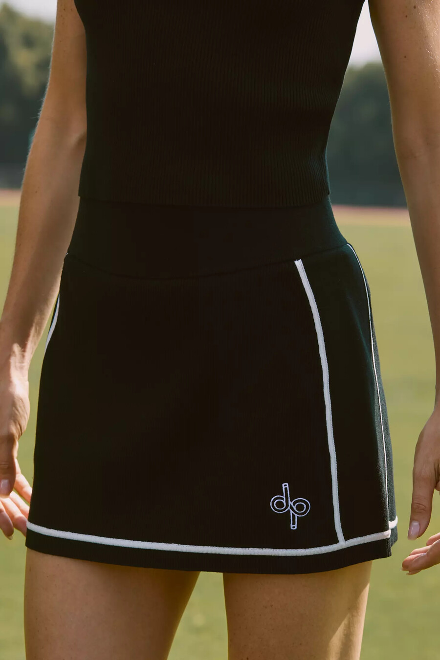 daily practice piped skort