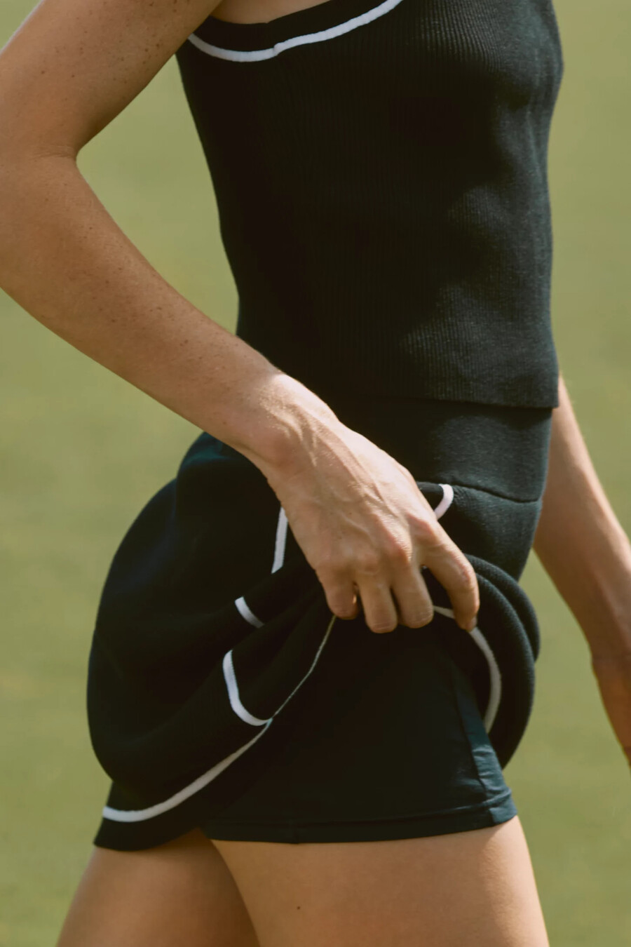 daily practice piped skort