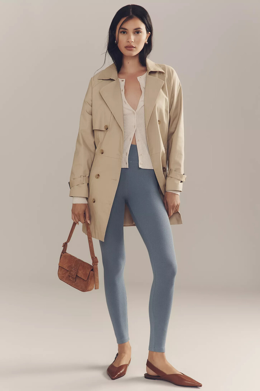 mysiga ribbade leggings från anthropologie