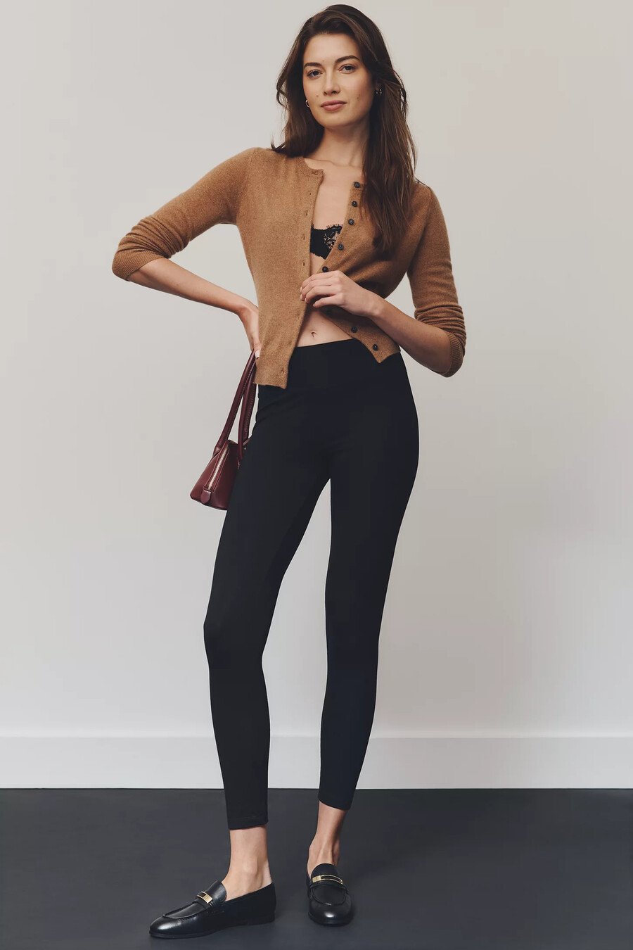 by anthropologie enfärgade leggings
