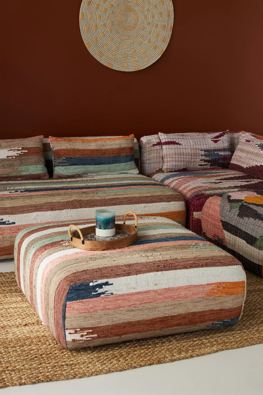 vävd marija kori modular ottoman