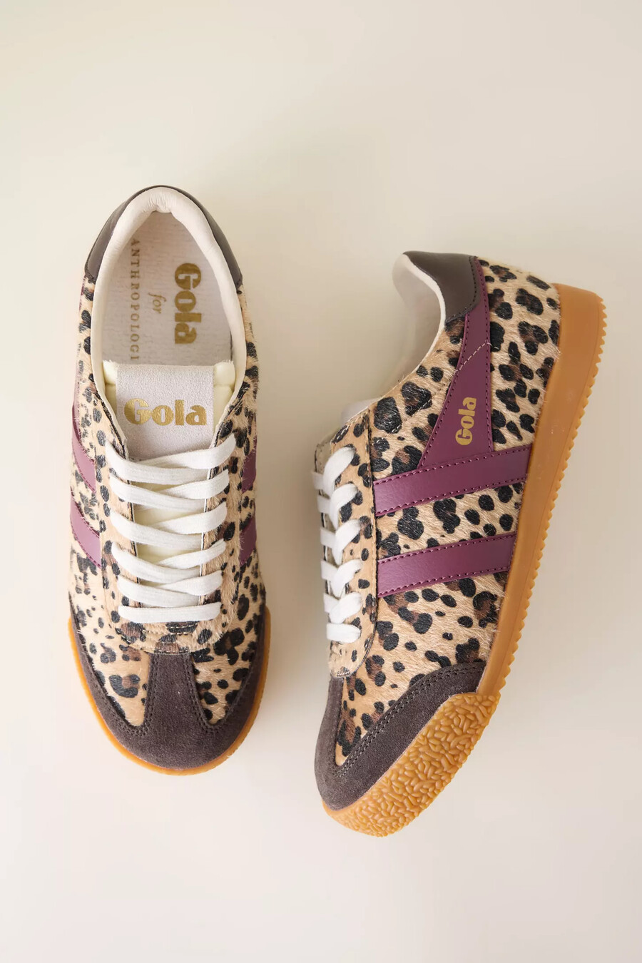 gola x anthropologie elan leopard-sneakers