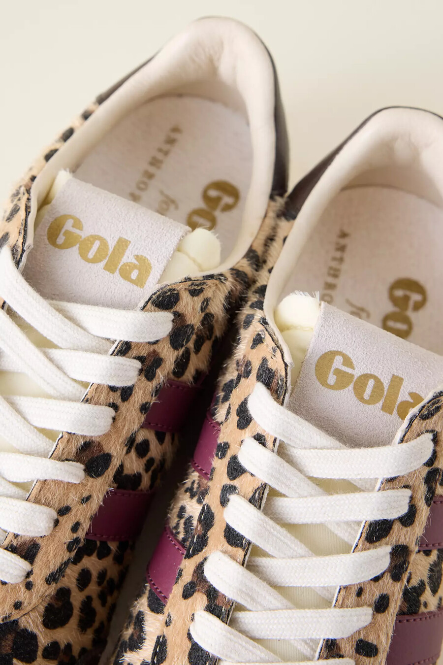 gola x anthropologie elan leopard-sneakers