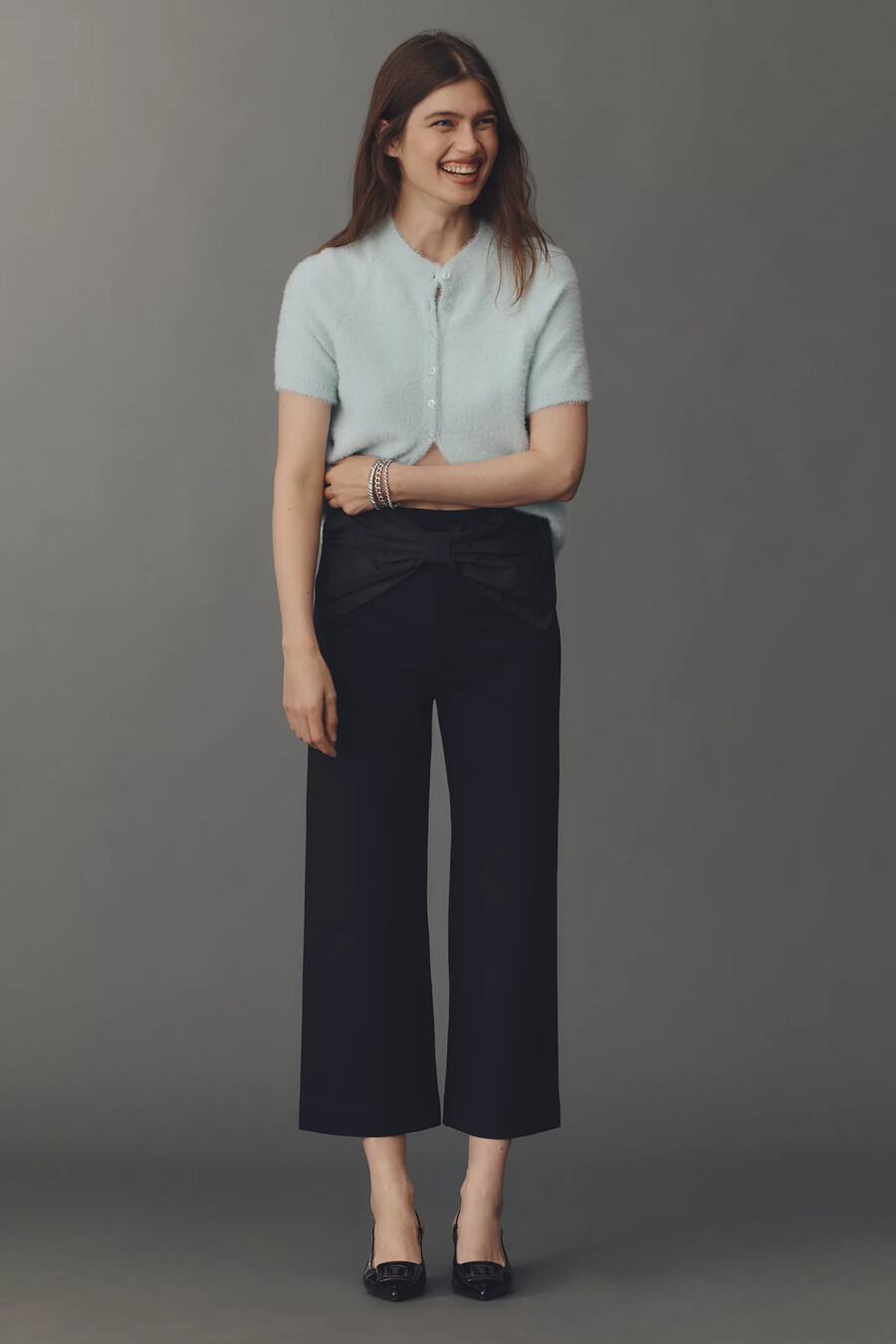 colette crop-byxor med rosettmidja från maeve