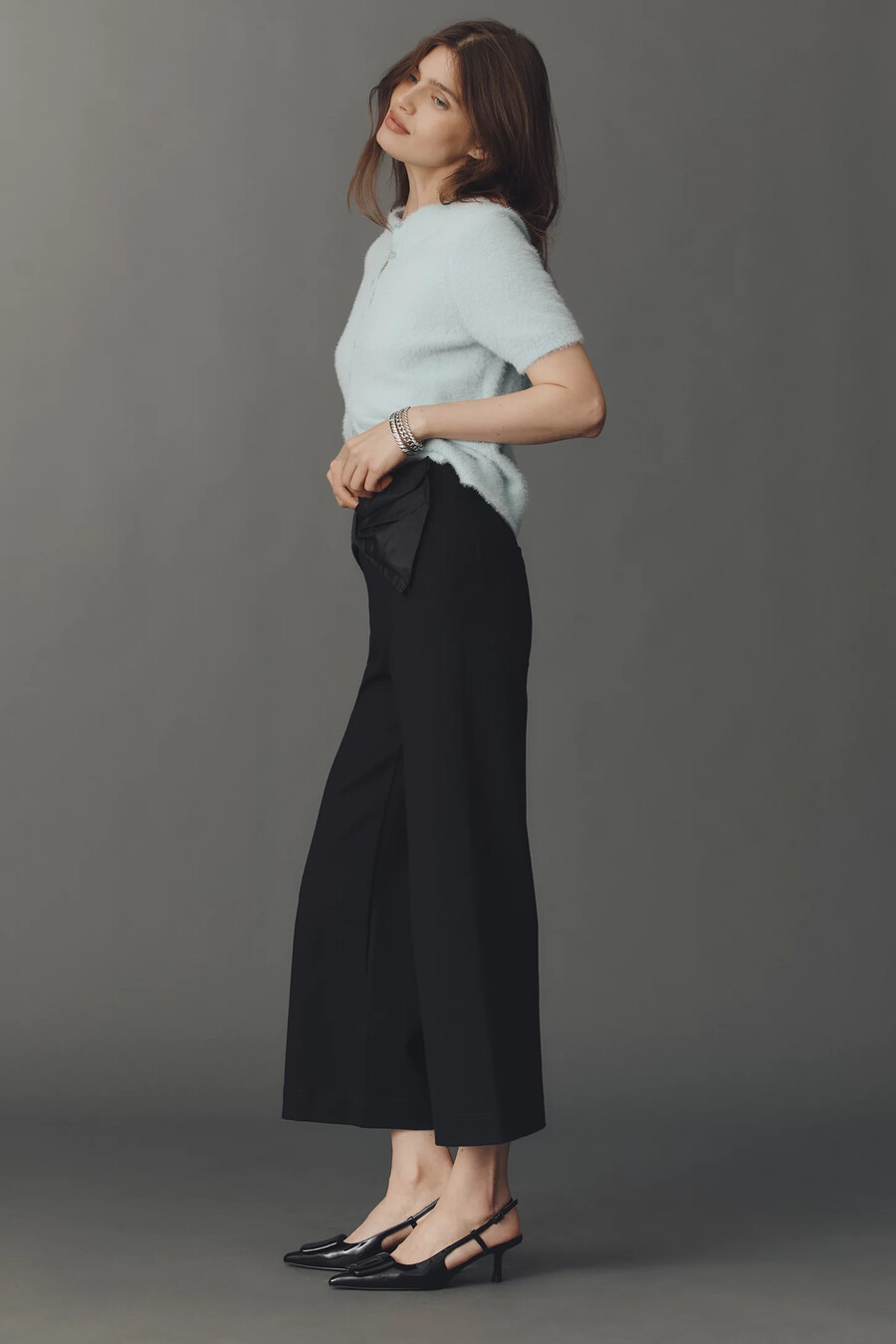 colette crop-byxor med rosettmidja från maeve