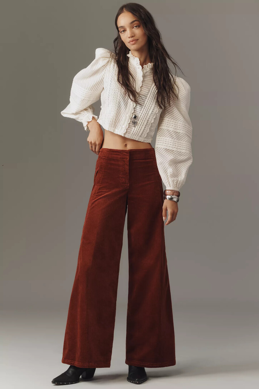maeve scallop vida byxor corduroy-utgåva