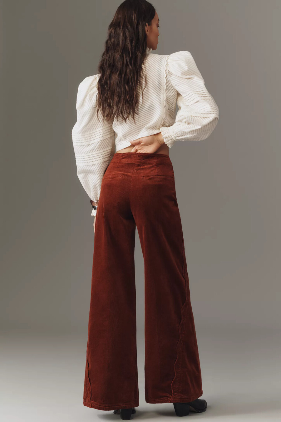 maeve scallop vida byxor corduroy-utgåva