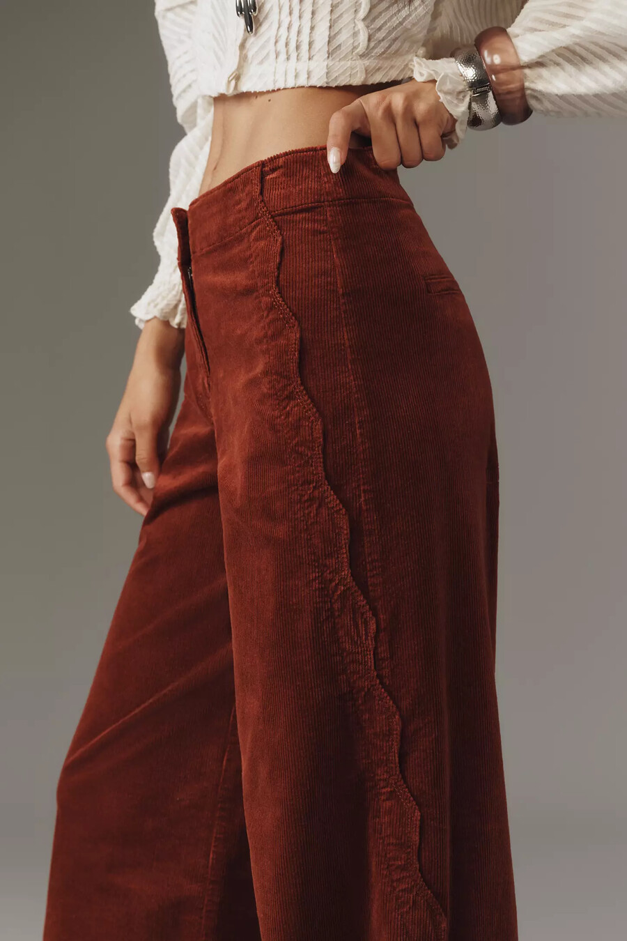 maeve scallop vida byxor corduroy-utgåva