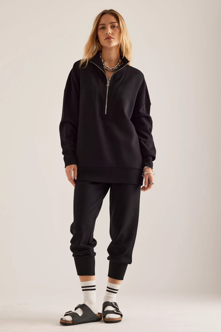 varley slim cuffed joggingbyxor