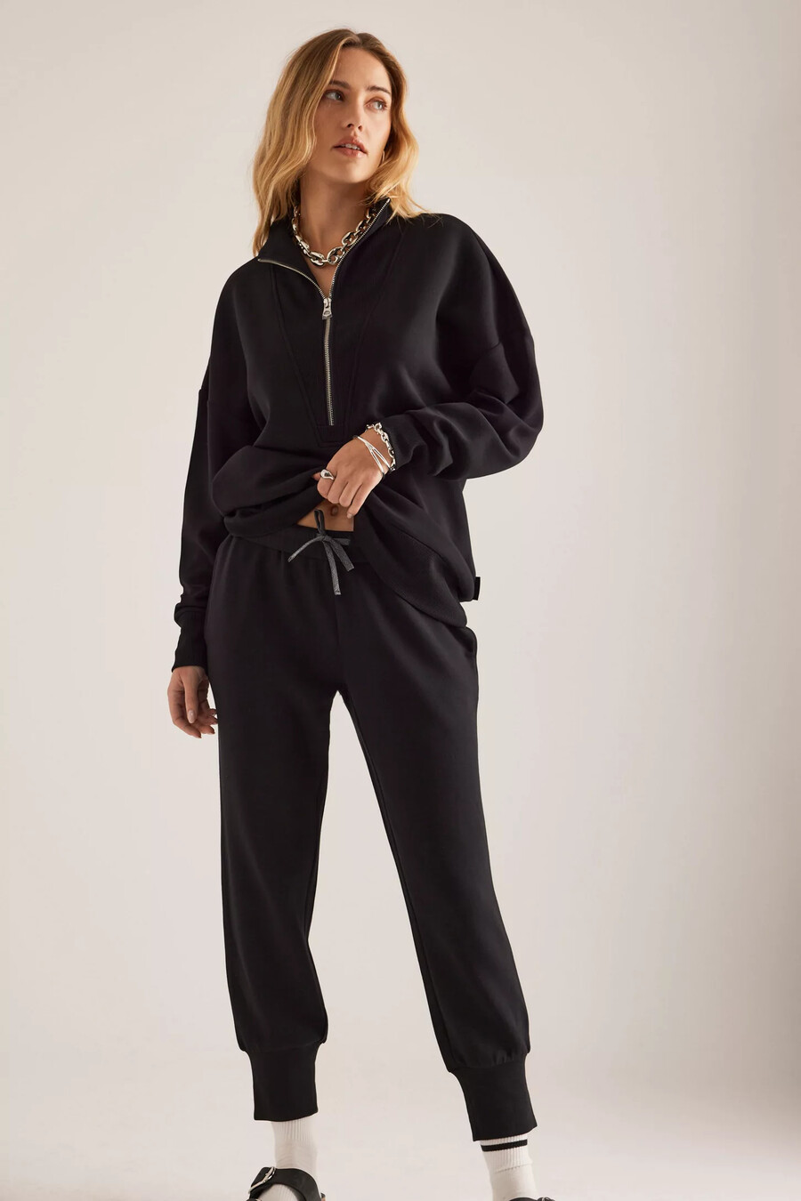 varley slim cuffed joggingbyxor