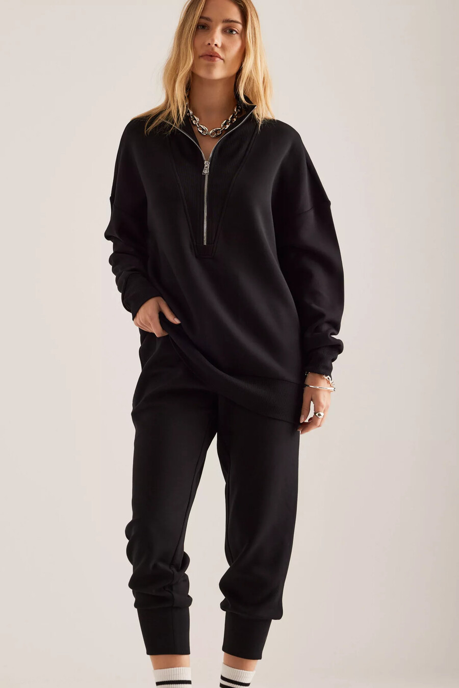 varley slim cuffed joggingbyxor