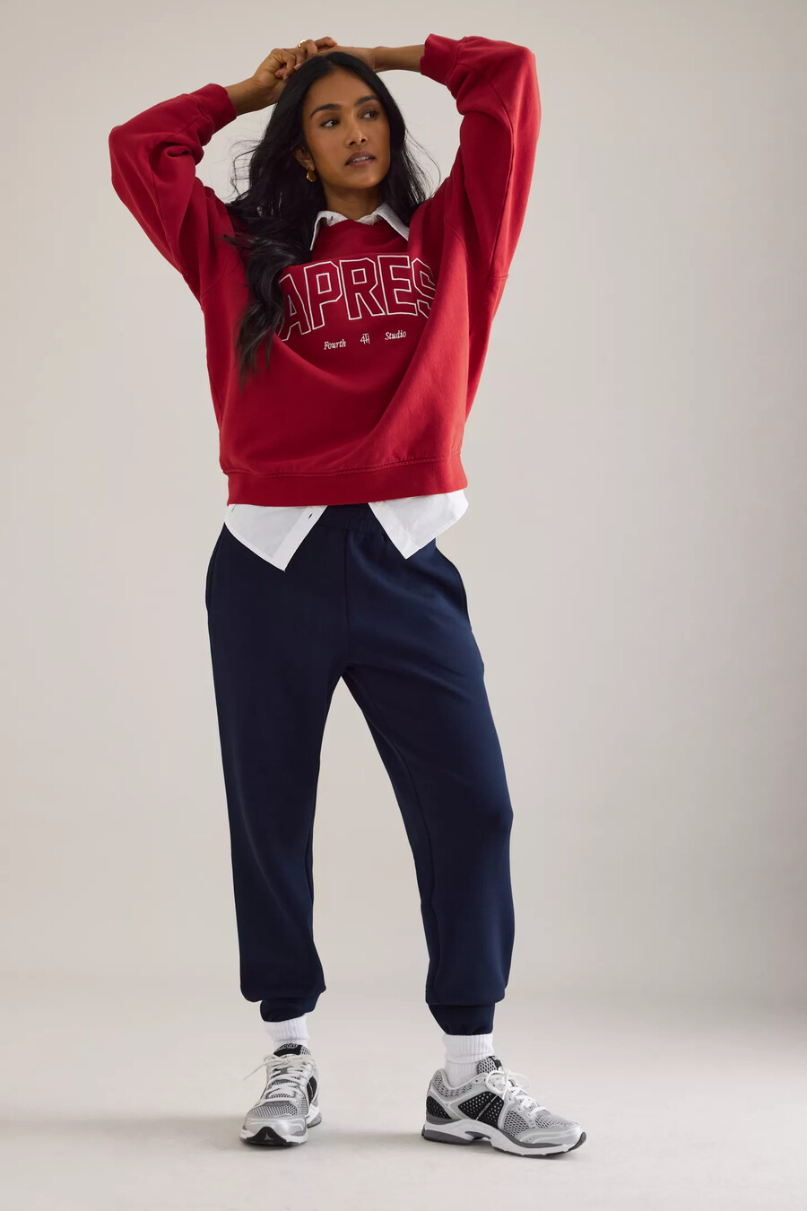 varley slim cuffed joggingbyxor