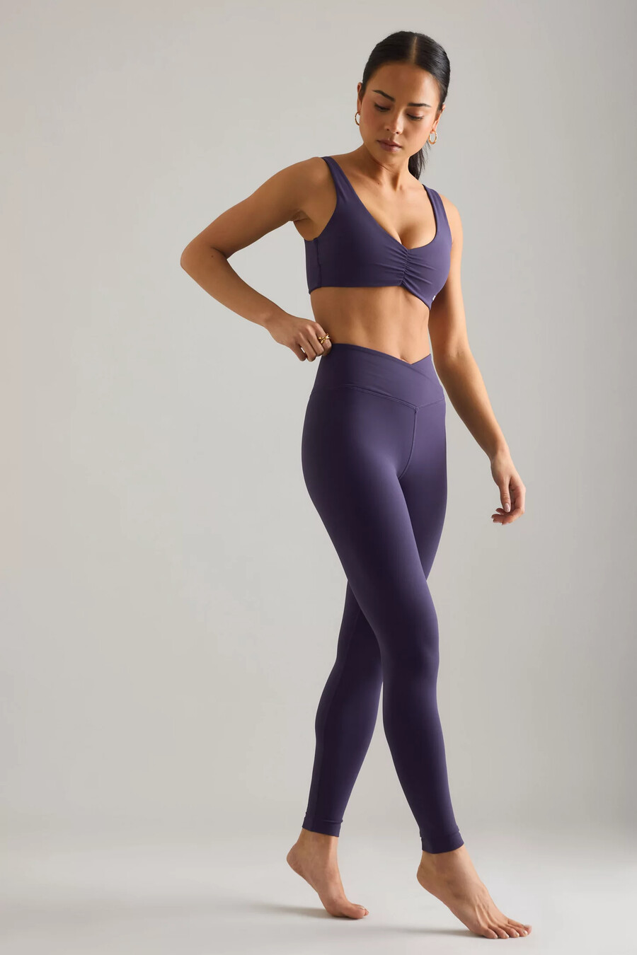 tala dayflex wrap-leggings med hög midja