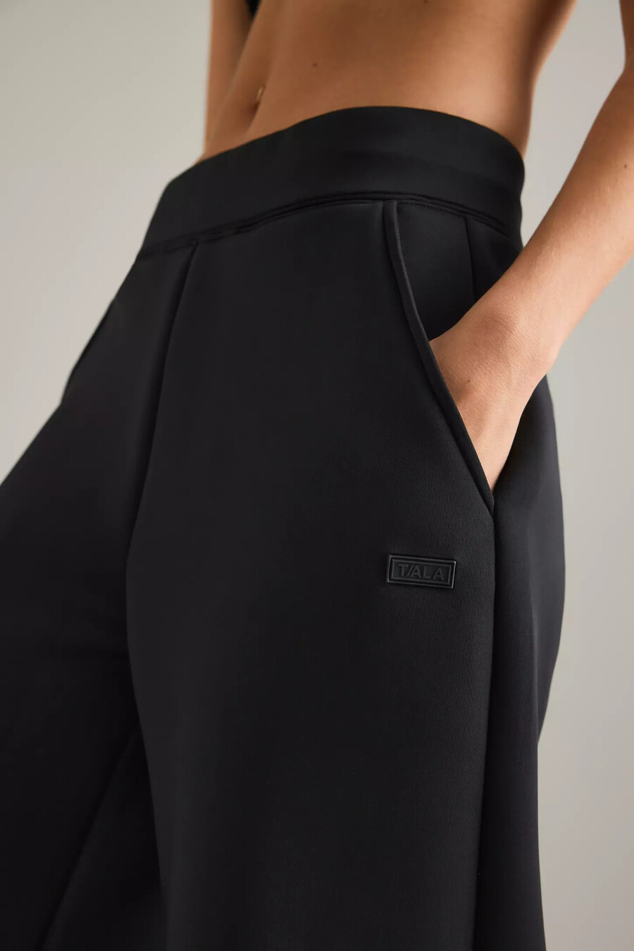 tala spacer joggingbyxor med vida ben