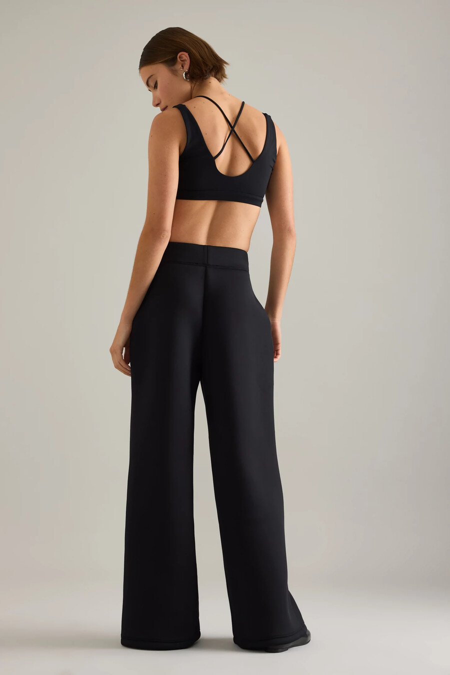 tala spacer joggingbyxor med vida ben