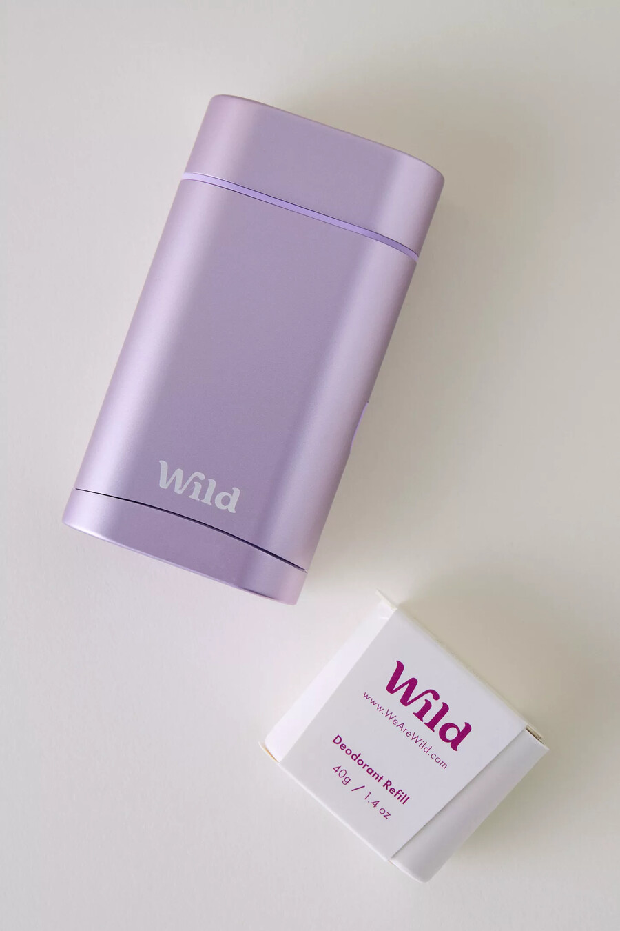 wild fresh coconut vanilla refillable natural deodorant