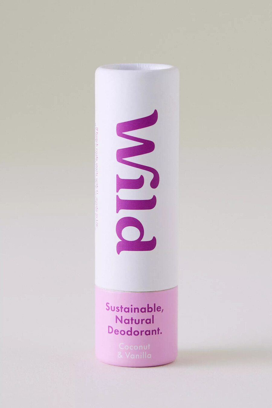 vild kokosnöt och vanilj minideodorant